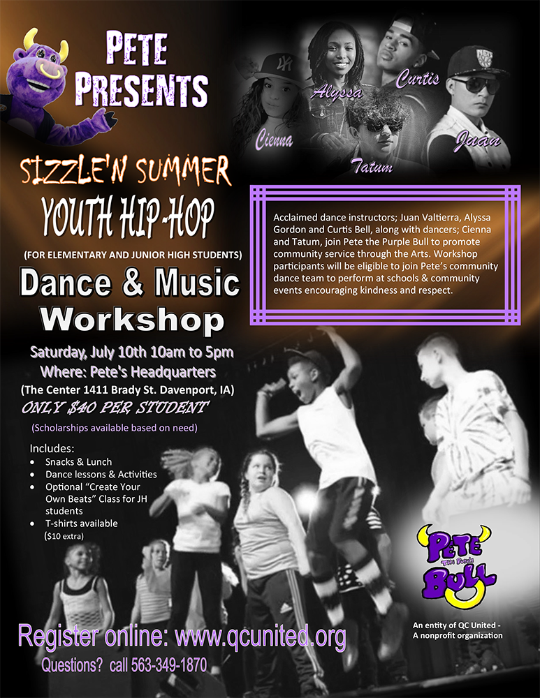 Hip Hop Workshop Flyer