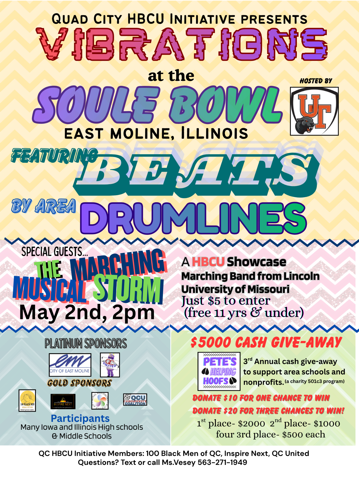 Vibrations at the Soul Bowl flyer